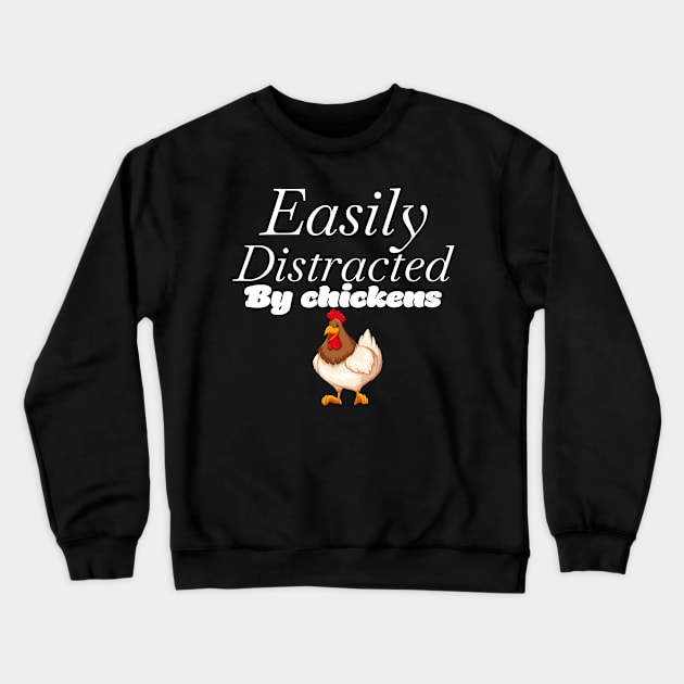 chicken lover Crewneck Sweatshirt by Design stars 5